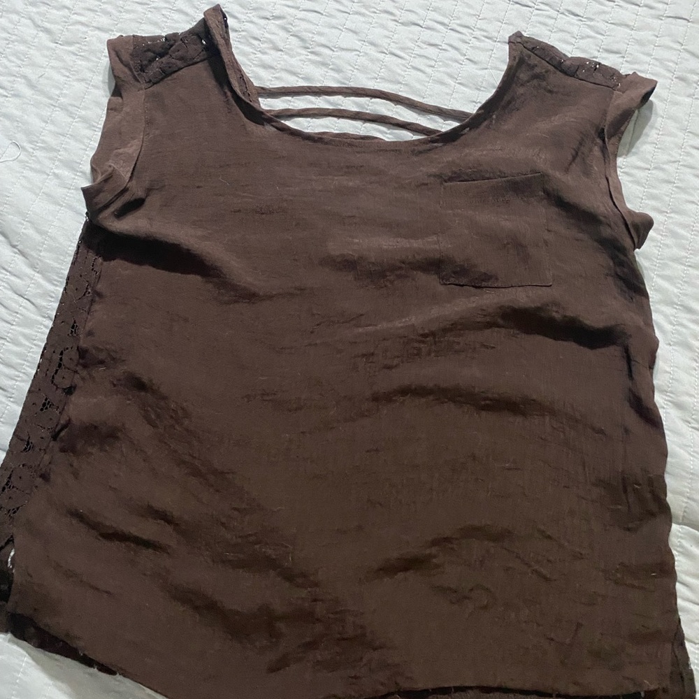 Work blouse sheer